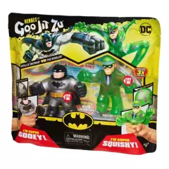 GOO JIT ZU - Figura de acción Goo Jit Zu Goo Jit Zu Dc Héroes Batman Vs Riddler