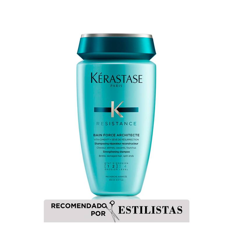 KERASTASE - Shampoo Kérastase Résistance Force Architecte reparación cabello dañado 250ml 