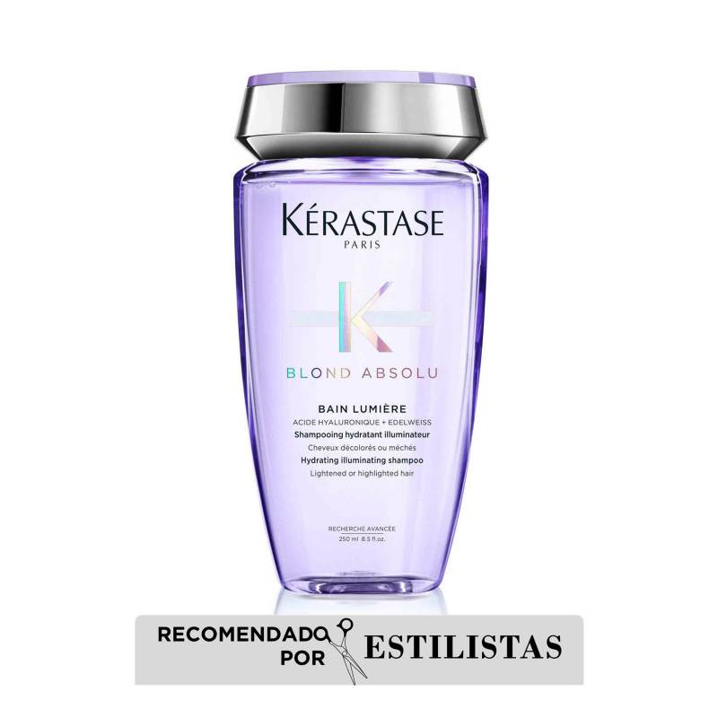 KERASTASE - Shampoo Kérastase Blond Absolu Lumiere neutraliza rubios o decolorados 250ml 