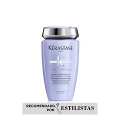 Kerastase - Shampoo Kérastase Blond Absolu Ultra Violet neutraliza tonos amarillos 250ml 