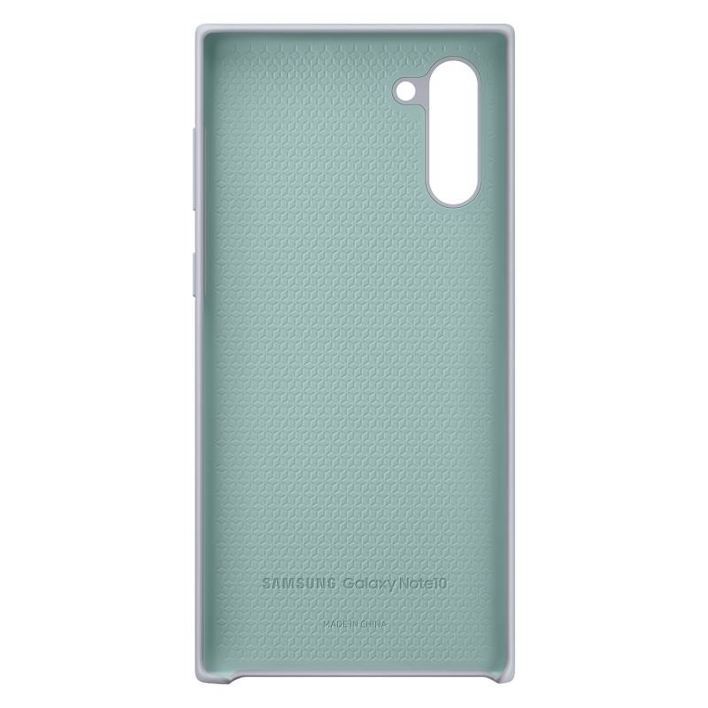 Samsung - Cover Silicona Gris Note 10