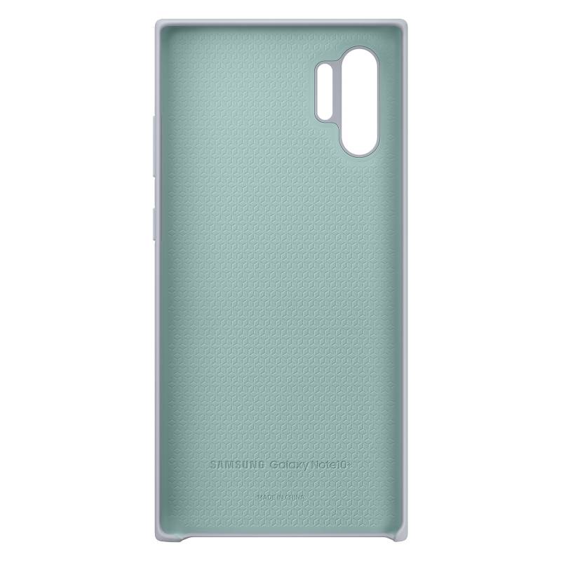 Samsung - Cover Silicona Gris Note 10+