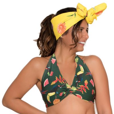 Top Heliconia Doppia Swimwear Col. Amazonia