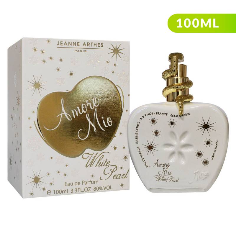 JEANNE ARTHES - Perfume Mujer Jeanne Arthes Amore Mio White Pearl 100ml EDP 