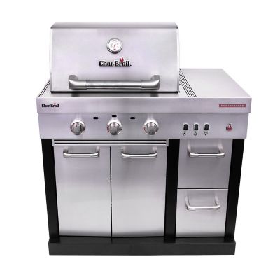 Asador A Gas 3 Quemadores Mod Ext Char Broil 463246018