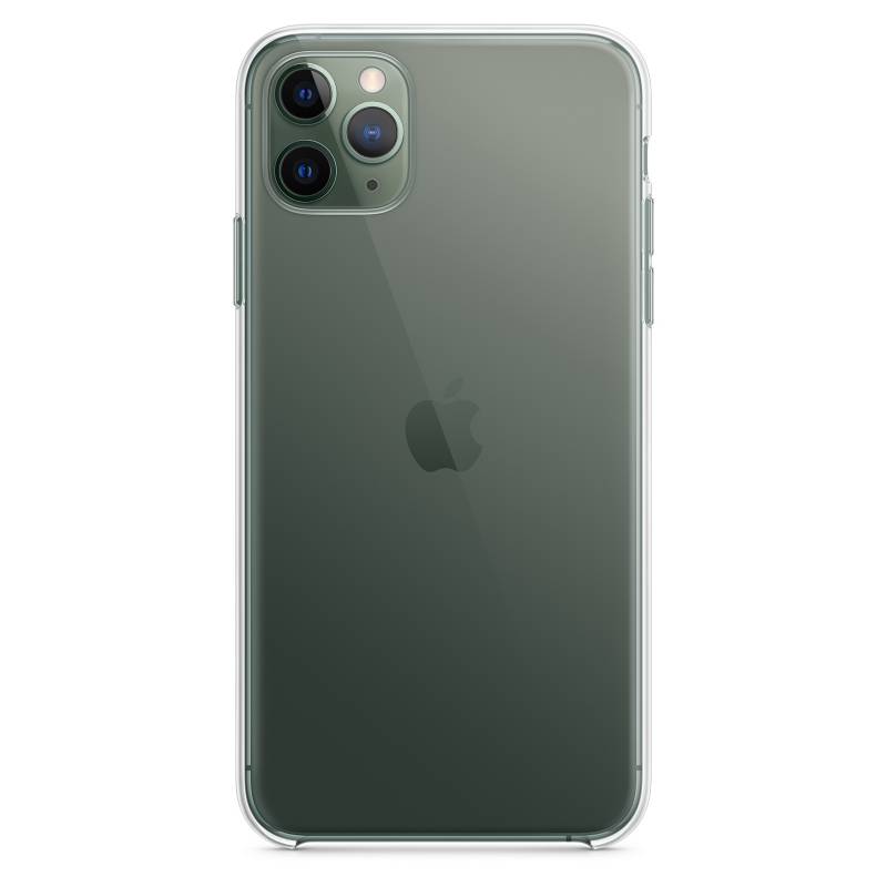 Apple - Funda transparente  iPhone 11 Pro Max