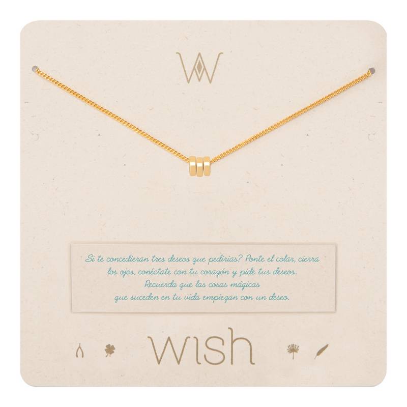WISH - Collar Wish Oro 3 Argollas