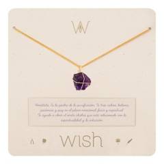 WISH - Collar Wish Oro Amatista 
