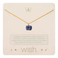 WISH - Collar Wish Oro Lapislazuli