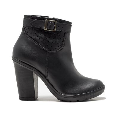 Botin Negro Modelo Karla Viola