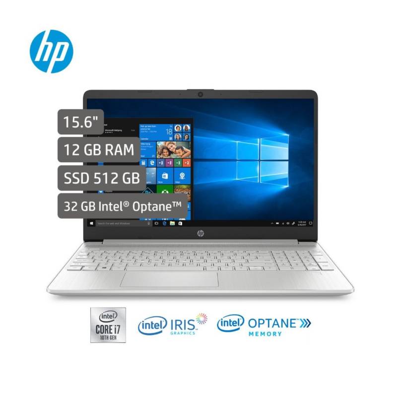 Portátil HP 15-dy1007la 15.6 pulgadas Intel Core HP | falabella.com
