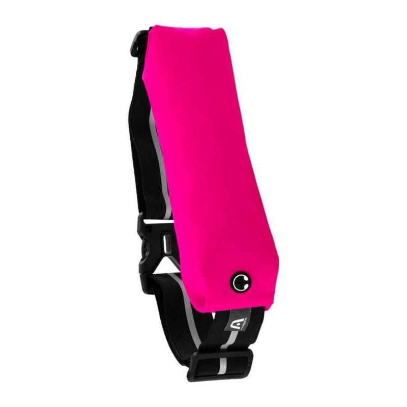 Argomtech - Cinturón deportivo para celular hasta 6 pulgadas rosa