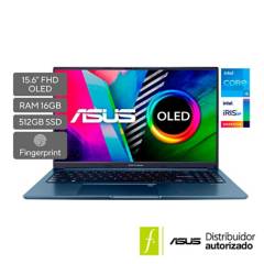 ASUS - Portátil Asus Vivobook 15X OLED | Intel Core i5 Serie H | 16GB RAM | 512GB SSD Almacenamiento | Windows 11 | 15.6 pulgadas | X1503ZA-L1236W | Computador Portátil