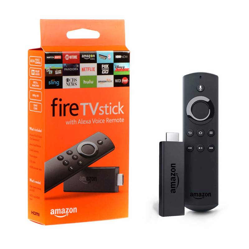 Amazon - Fire TV Stick Amazon 2da Generación Voz Alexa-Negro