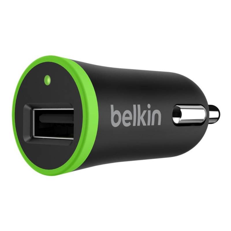 BELKIN - Adaptador De Auto Bekin Negro