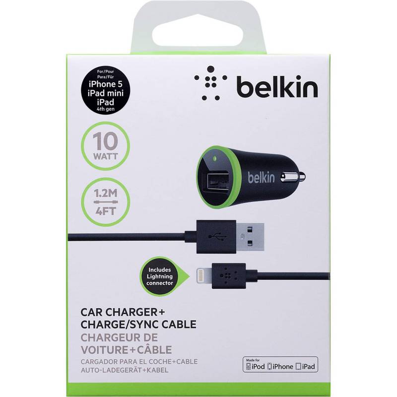 Cargador Para Auto Belkin Lightning 2.1 Amp BELKIN