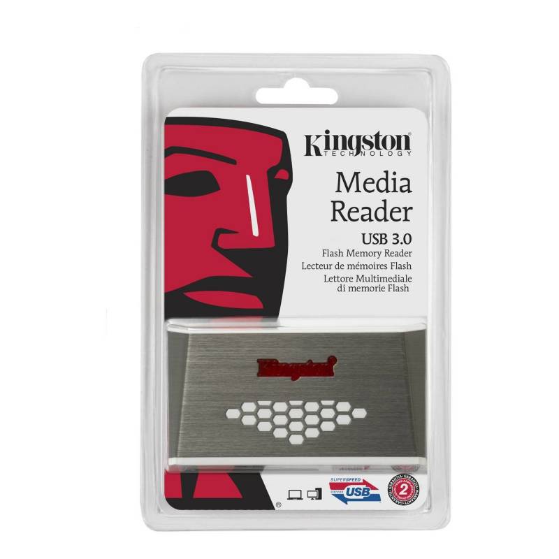 KINGSTON - Lector de Tarjeta Kingston SD - Micro SD a USB 3.0