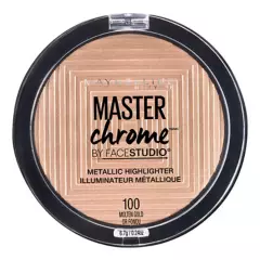 MAYBELLINE - Iluminador de rostro Compacto Master Chrome  Maybelline 6.7 g