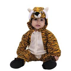 FANTASTIC NIGHT - Disfraz infantil Tigre 0-6 Bebes