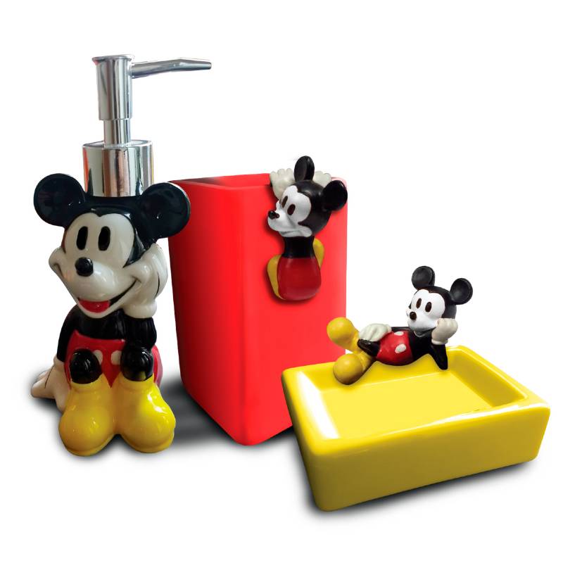 Mickey - Set Accesorios de Baño M90-0190