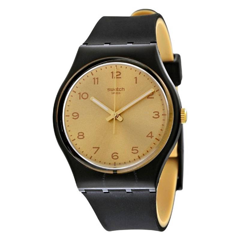 SWATCH - Reloj Swatch Mujer Golden Friend Too Negro