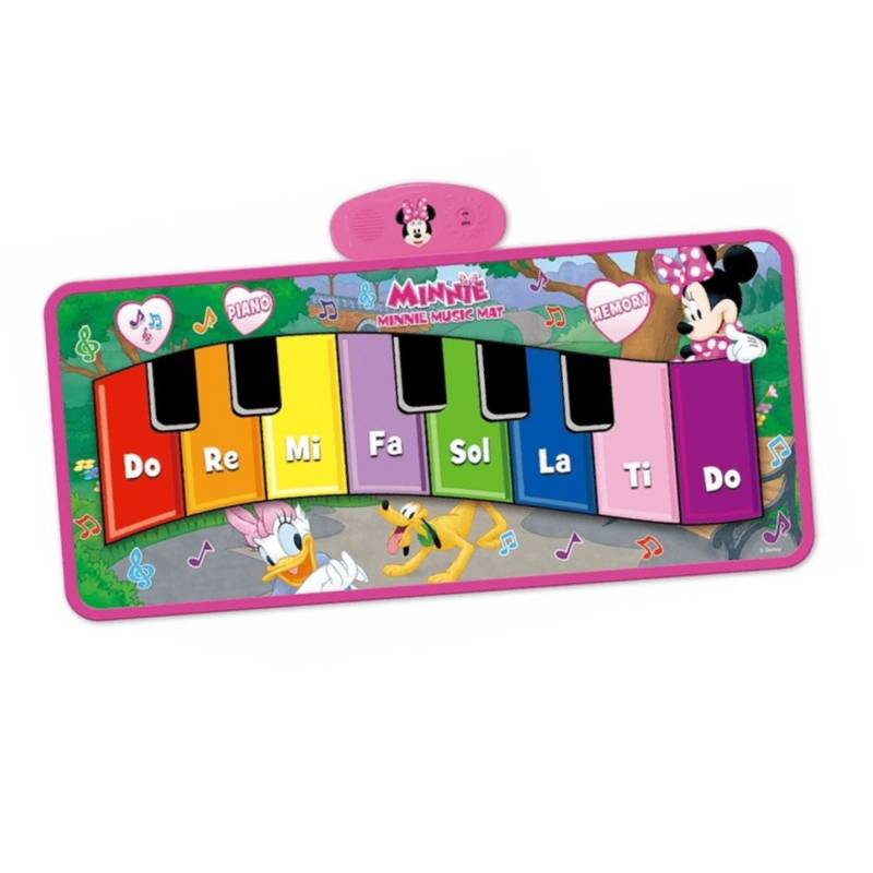 MONKEYBRANDS - Tapete piano con luces musical minnie 12m+