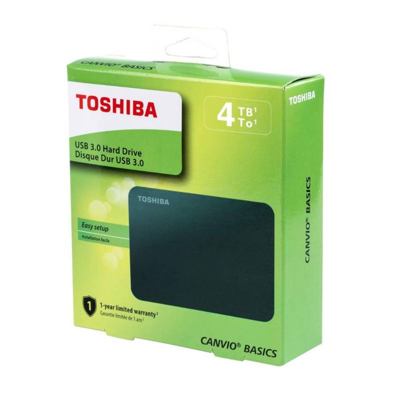 Toshiba - Disco duro externo Toshiba  4tb canvio Basic new m