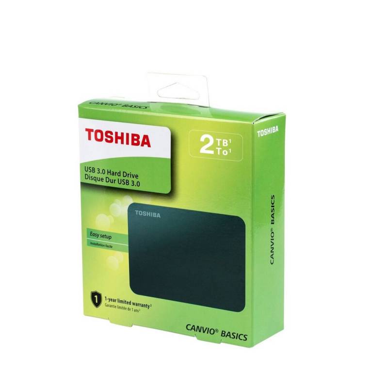 Toshiba - Disco duro externo Toshiba  2tb canvio basic new m