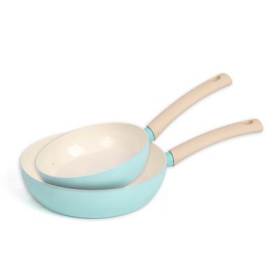 El Rey de las Ofertas - Set de 2 sartenes de 20 y 24cm Home Elements 😍  Juego x 2 Sartenes Cerámica Mint, el mejor aliado para tu cocina. No  requiere uso