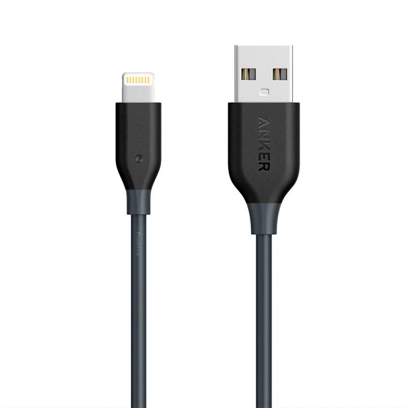 Anker - Cable Lightning 0.9M Gris