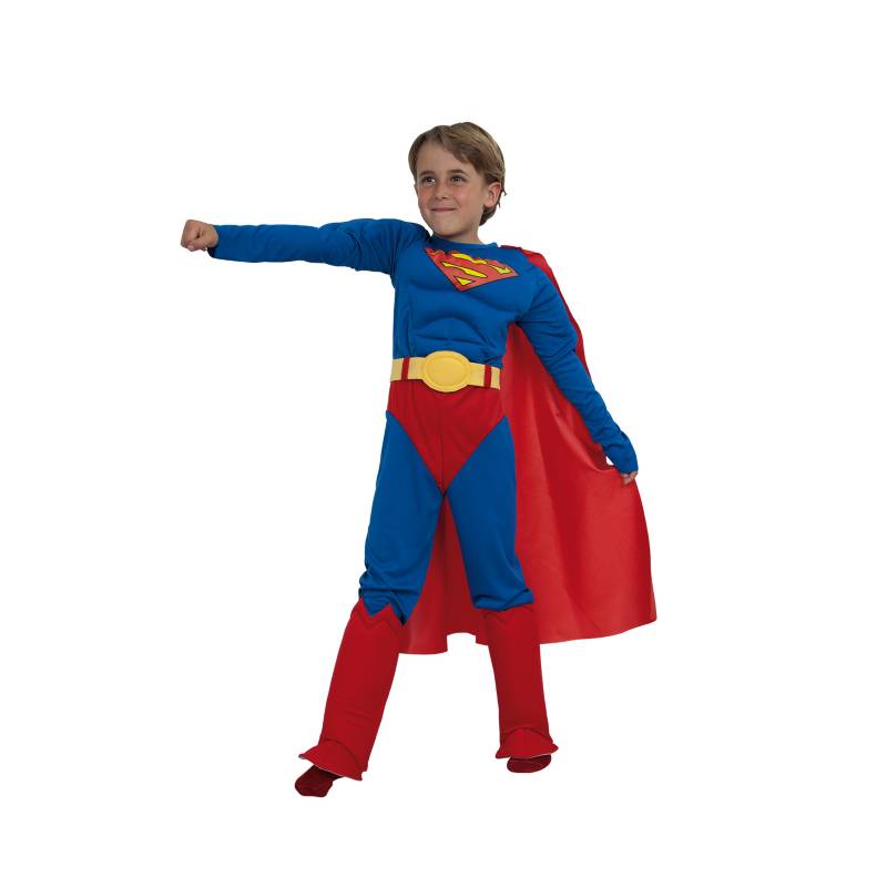 WARNER BROS - Disfraz de Superman para niño Warner  - Disfraz Superman