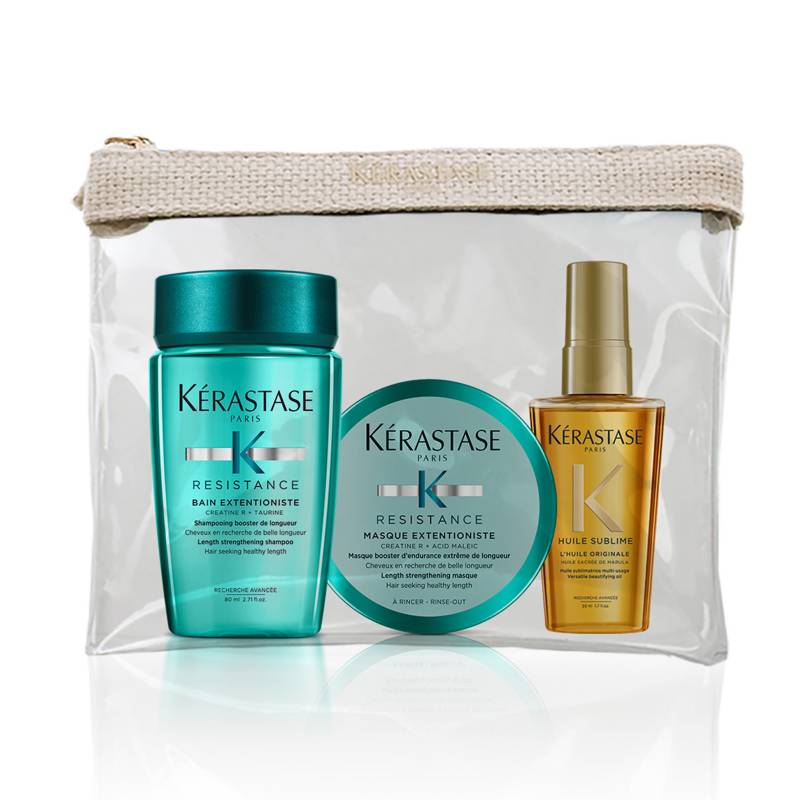 KERASTASE - Estuche Travel Size Extentioniste: Shampoo + Mascarilla + Texturizante