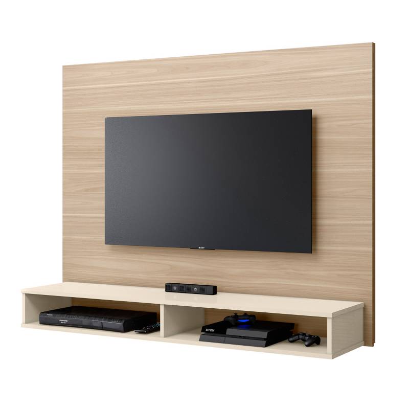 MULTIMUEBLES - Panel para TV Moderno de 33 x 136 x 54 cm para Televisores de Hasta 55 Pulgadas,  Multimuebles