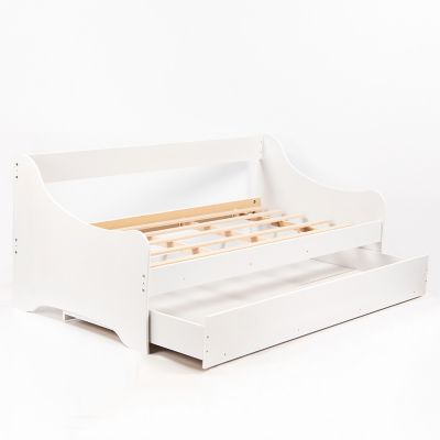 Cama Con Nido Amore Blanco Mica Kids