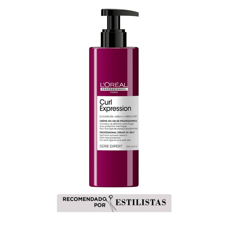 LOREAL SERIE EXPERT - Crema Para Peinar Serie Expert Curl Expression Cuidado Cabello Rizado  250ML