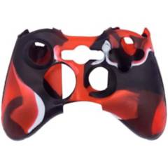 Siliconas Control Xbox 360 Funda Protectora Rojo M