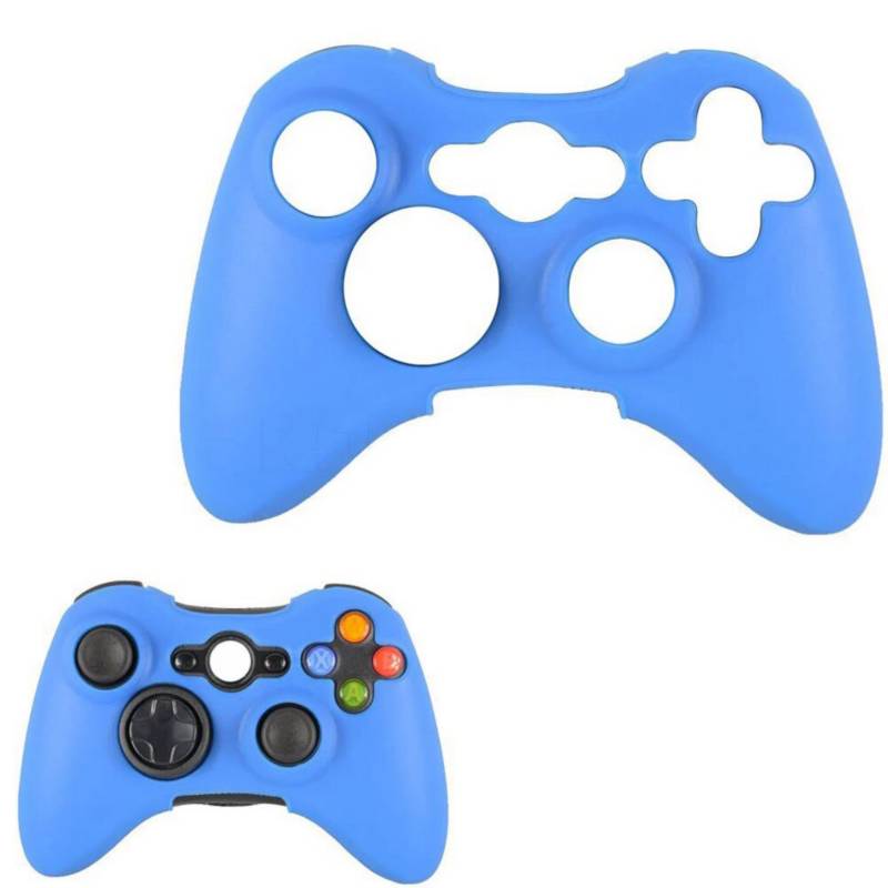 Danki - Siliconas Control Xbox 360 Funda Protectora Azul
