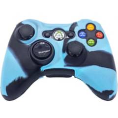 Siliconas Control Xbox 360 Funda Protectora Azul M