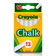 Crayola - Tizas Blancas Antialérgicas