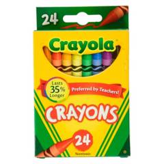 Crayola - Crayones Surtidos x24
