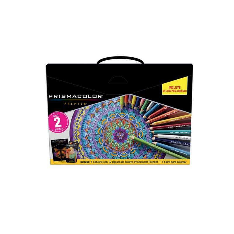 PRISMACOLOR - Pack de lápices de colores prisma color  + maleta
