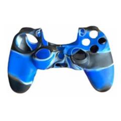 Funda Protectora Silicona Playstation 4 Forro Azul