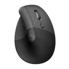 LOGITECH - Mouse Logitech Lift Vertical Bluetooth Inalámbrico | Mouse ergonómico | Multidispositivo, conexión a 3 dispositivos Compatible iOS, Windows, Chrome