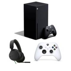 Microsoft - Combo Xbox Serie X 1Tb + Diadema Xbox + Control