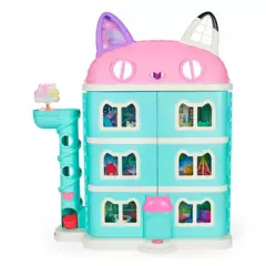 undefined - Casa de Muñecas Gabby'S Doll House, emite sonidos y fraces, incluye 15 accesorios,  requiere pilas, para niñas a partir de 3 años