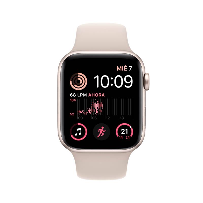 Apple - Apple Watch SE (GPS) - Caja de Aluminio 44 mm - Correa Talla Única