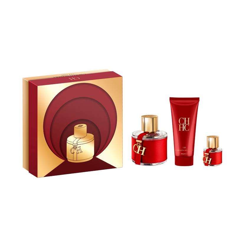 Carolina Herrera - Set Perfume Mujer Carolina Herrera CHT 100 ml EDT + Body Lotion 100 ml + Mini