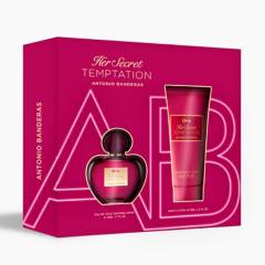 ANTONIO BANDERAS - Set de Perfume Mujer Antonio Banderas Her Secret Temptation 50 ml EDT + Body Lotion 75 ml
