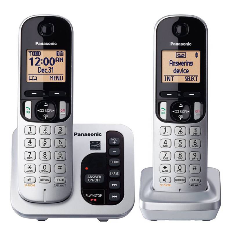 PANASONIC - Telefono Inalambrico Duo Panasonic Kx-Tgc222S
