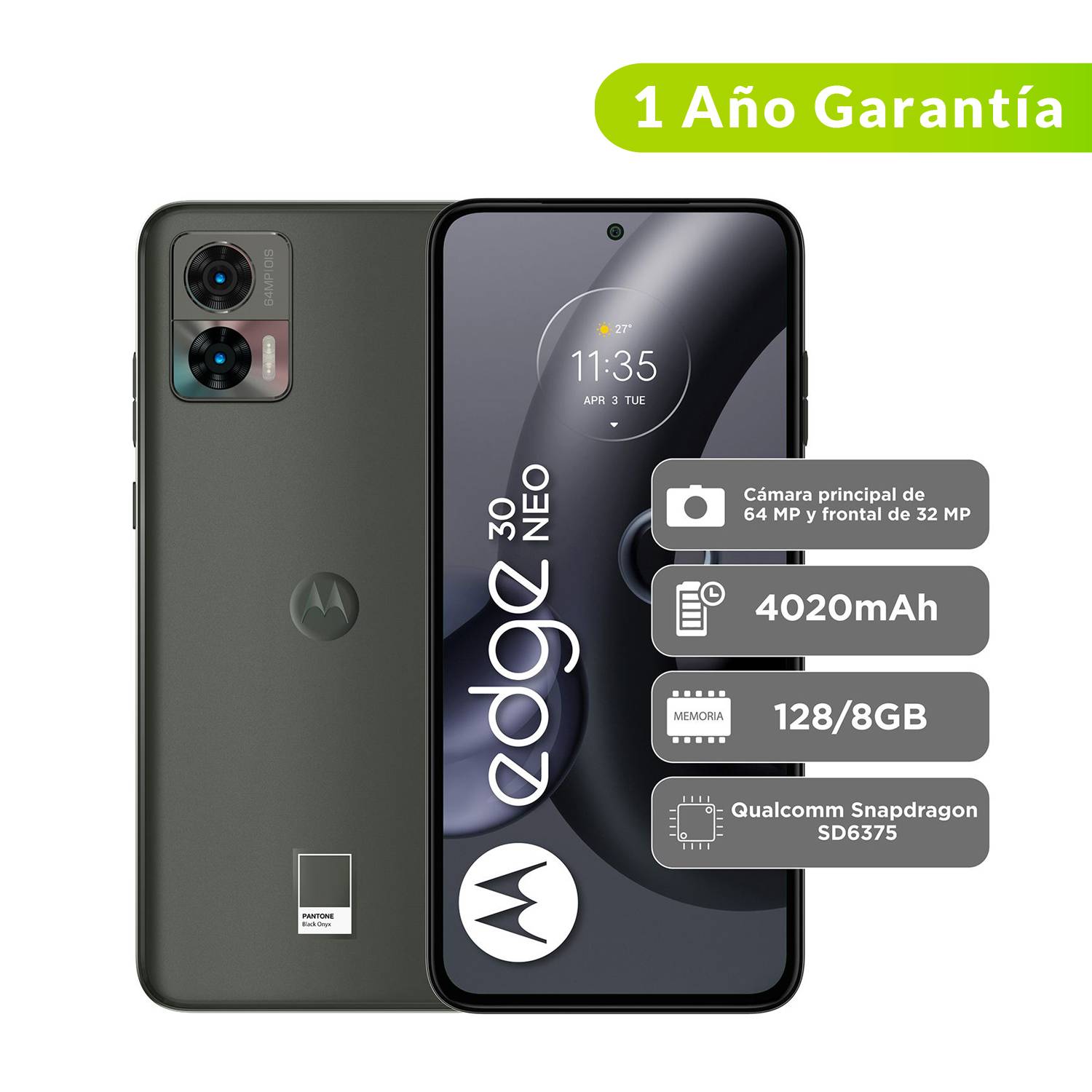 Motorola Edge 30 Neo 128GB 8GB Negro